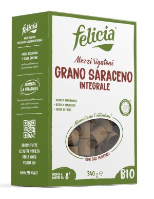 FELICIA BIO SARACENO MEZZI RIGATONI 340 G