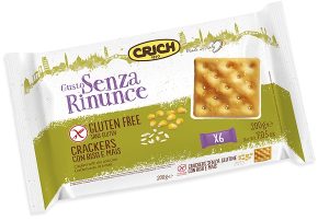 GUSTO SENZA RINUNCE CRACKERS CON RISO E MAIS 6 CONFEZIONI 200 G