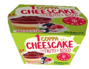 KEBONTA' COPPA CHEESECAKE FRUTTI DI BOSCO 100 G