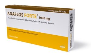 ANAFLOS FORTE 20 COMPRESSE 1000 MG SENZA GLUTINE NATURALMENTE PRIVO DI LATTOSIO