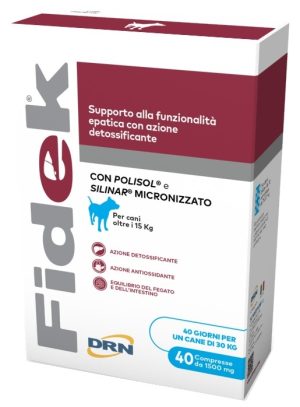 DRN FIDEK 40 COMPRESSE 1,5 G